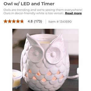 Yankee Candle Warmer- Owl